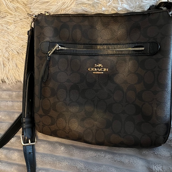 COACH - Rowan File Bag Signature Canvas - Picture 1 of 4